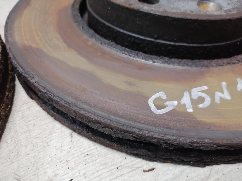 Almera G15 №13 диск тормозной к-кт