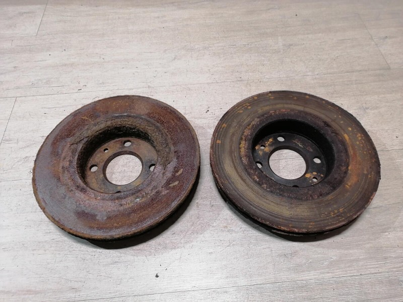 Almera G15 №13 диск тормозной к-кт