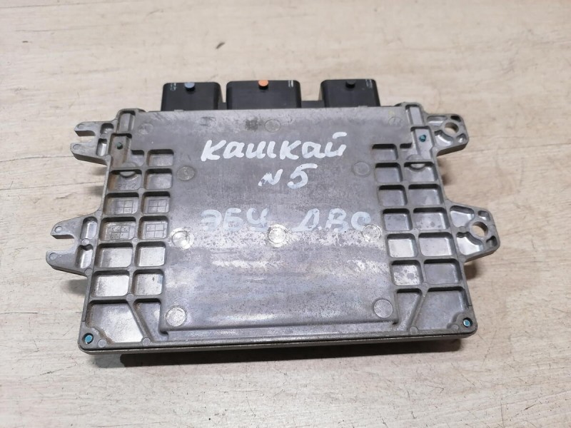 Qashqai №5 блок управления двигателем эбу двс мозги