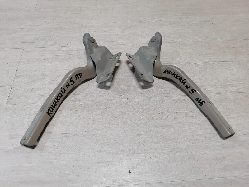 Qashqai №5 петля капота левая