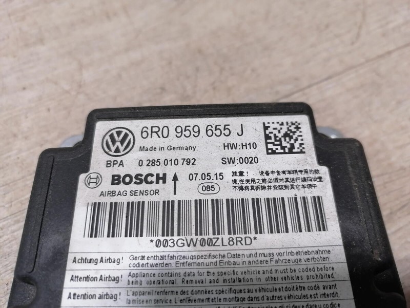 Polo №7 блок подушек SRS AIR BAG стрел