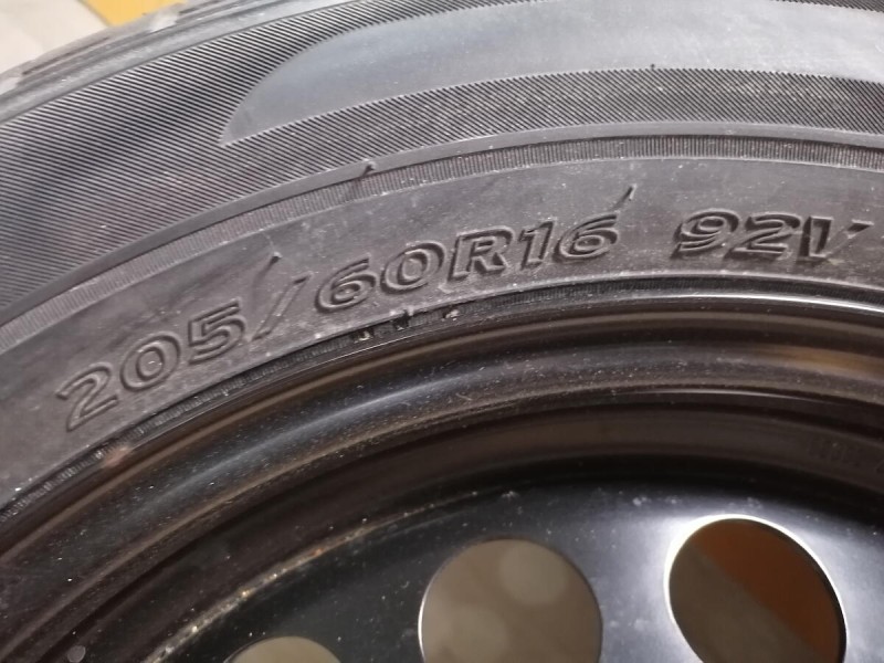 Cruze №6 запаска 205/60 R16 Hankook