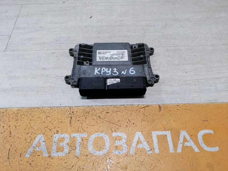 Cruze №6 блок управления двигателем ЭБУ ДВС мозги акпп 1,8