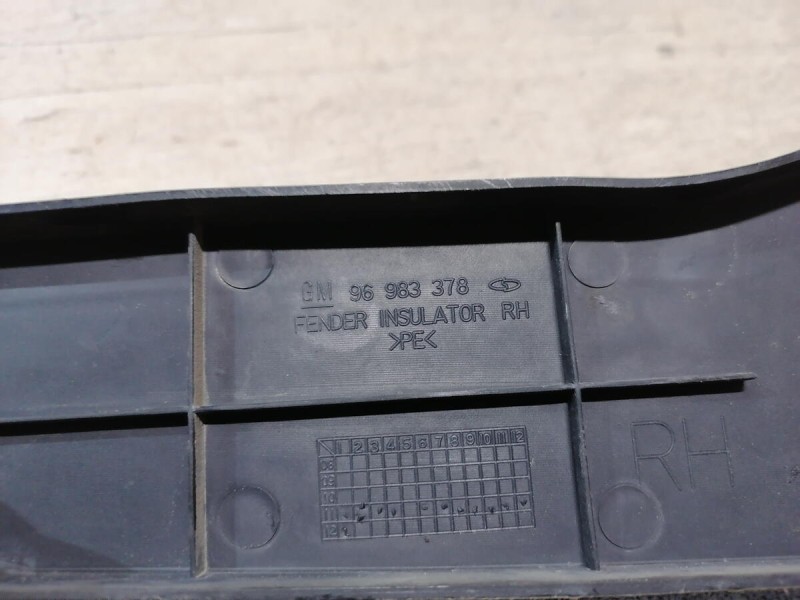 Cruze №6 пыльник крыла правый