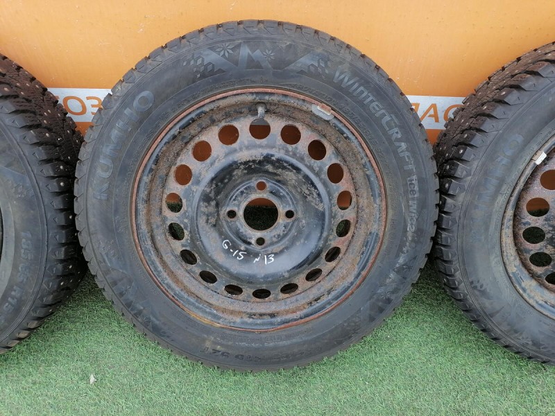 Almera G15 №13 резина зимняя WinterCraft ice wi32 185/65 R15 92T 2123 комплект