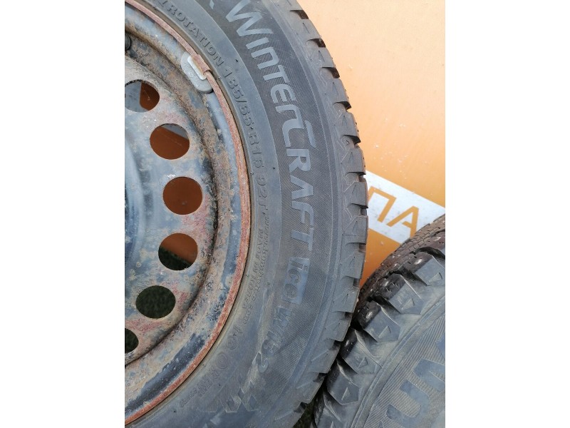 Almera G15 №13 резина зимняя WinterCraft ice wi32 185/65 R15 92T 2123 комплект