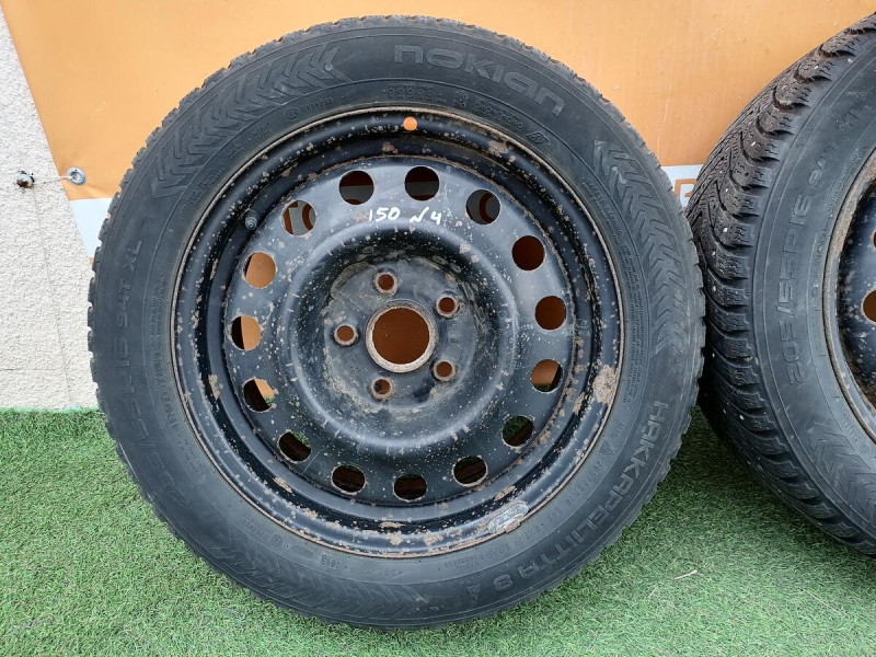 Corolla №4 резина зимняя Nokian Hakkapeliitta 8 205/55 R16 94T 1413 комплект