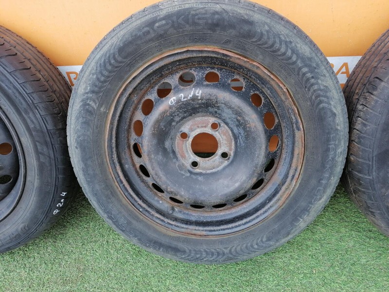 Logan 1 ф2 №4 резина летняя в сборе с дисками Nokian Optimo K415 185/65 R15 88H 5115 к-кт