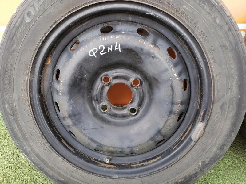 Logan 1 ф2 №4 резина летняя в сборе с дисками Nokian Optimo K415 185/65 R15 88H 5115 к-кт