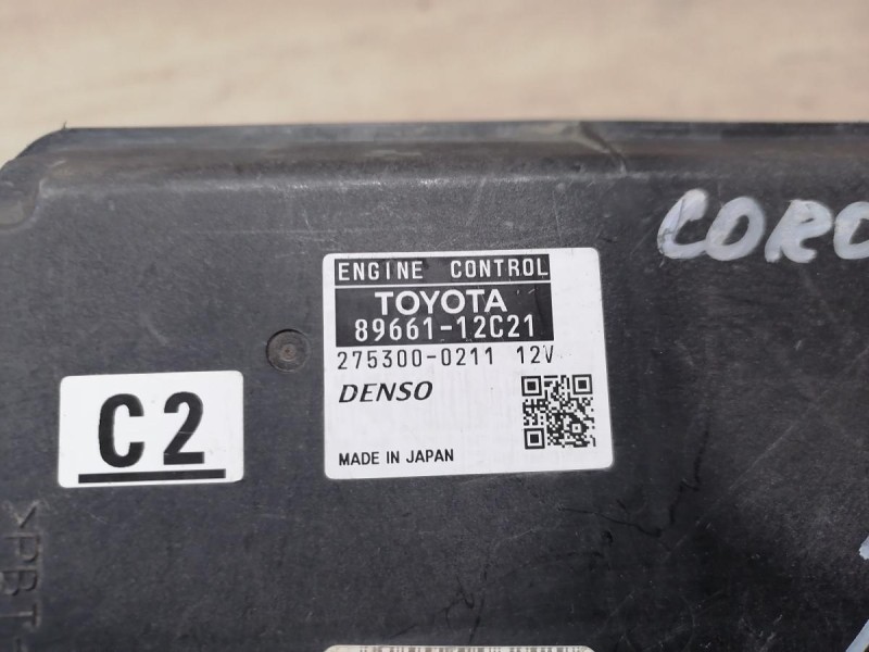 Corolla 150 блок управления двигателем ЭБУ ДВС мозги 1,6 робот